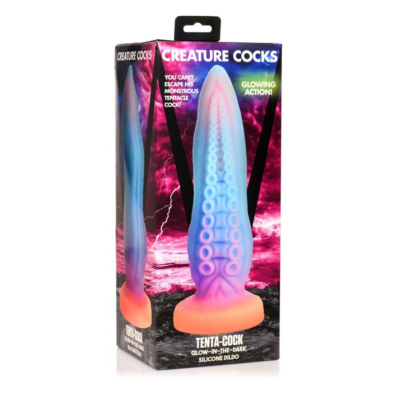 Dildo Tentáculo Brilla en la Oscuridad - Imagen 4