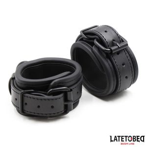 Esposas Neopreno Ajustables Negro