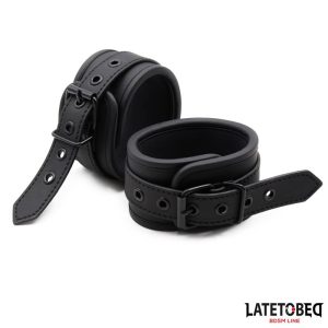 Esposas Neopreno Ajustables Negro