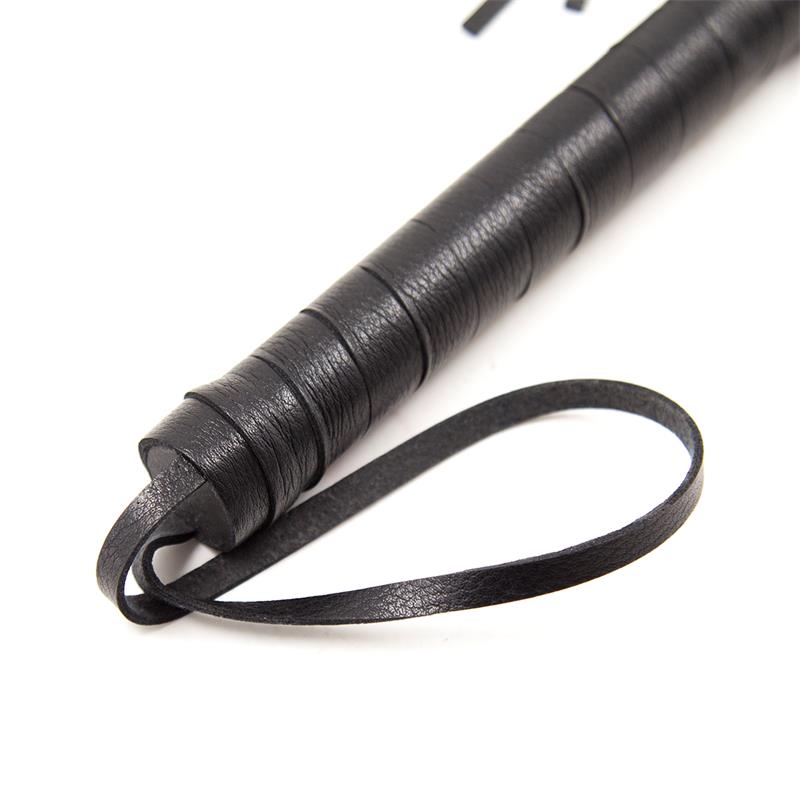 Flogger Mango de Metal 69 cm Negro - Imagen 6
