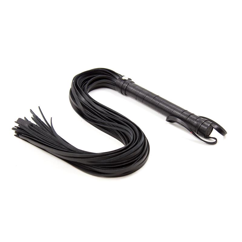 Flogger Mango de Metal 69 cm Negro - Imagen 7