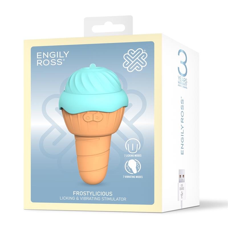 Frostylicious Estimulador con Lengua Estimuladora y Vibración - Imagen 3