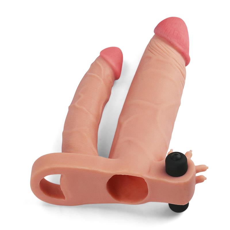Funda para el Pene Doble con Vibración +1 - Imagen 3