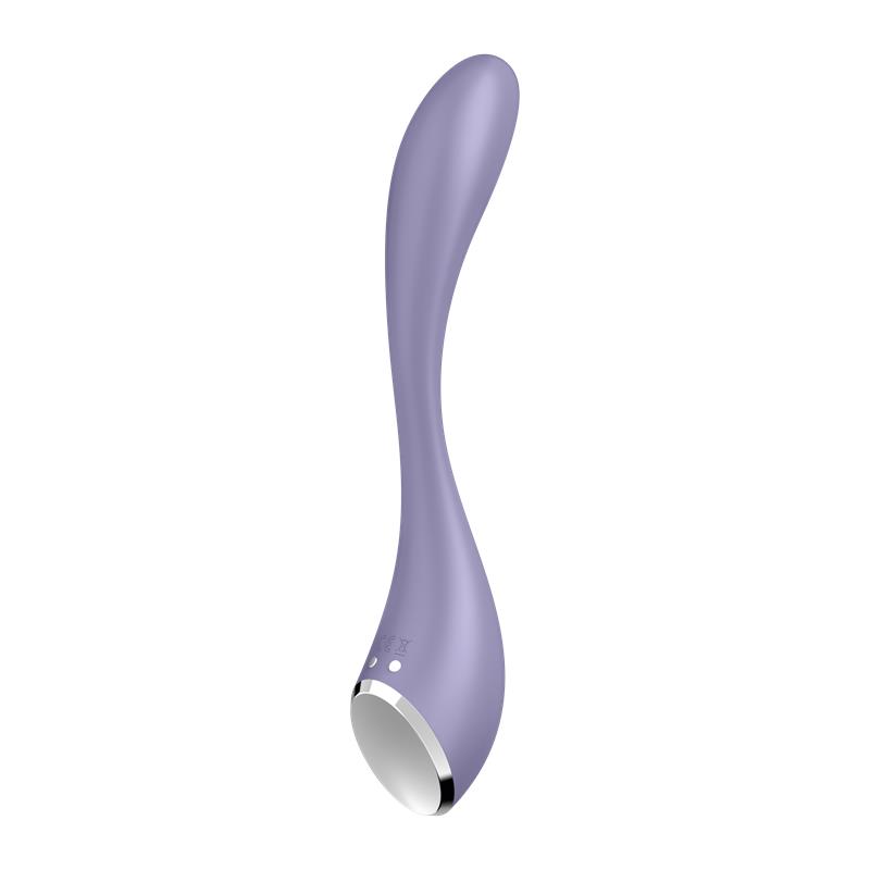 G-Spot Flex 5+ Multi Vibrador con Satisfyer Connect APP Lilac - Imagen 8