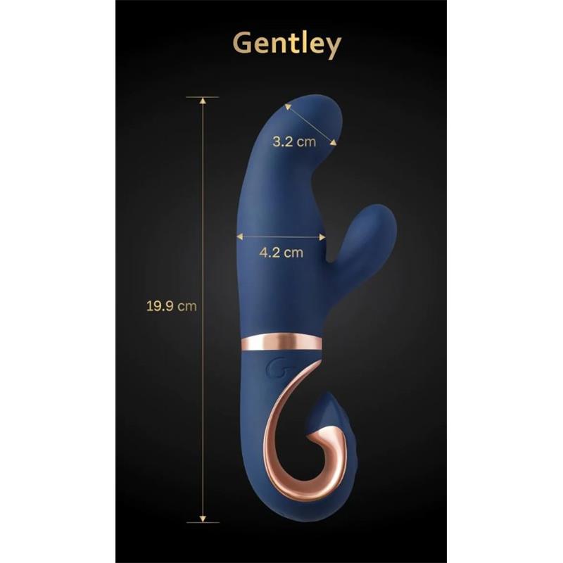 Gentley Vibrador Punto G Caribbean Blue - Imagen 3