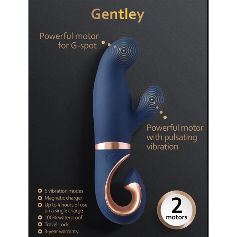 Gentley Vibrador Punto G Caribbean Blue - Imagen 6
