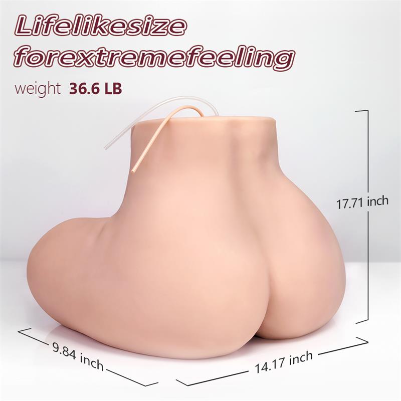 Ingrid Torso con Vibración y Efecto Succion 15.3 kg - Imagen 4