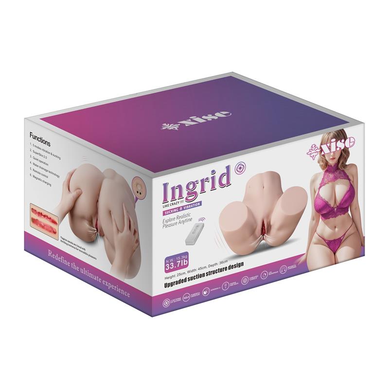 Ingrid Torso con Vibración y Efecto Succion 15.3 kg - Imagen 11