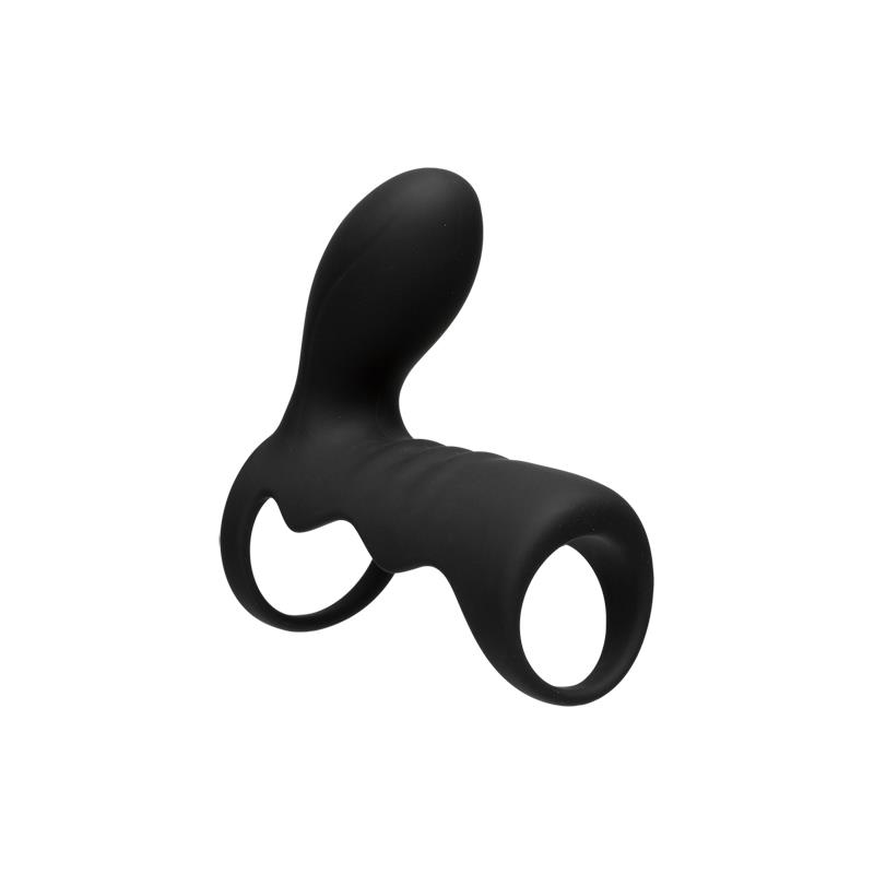 Jaula para el Pene con Vibración y Control Remoto Negro - Imagen 5