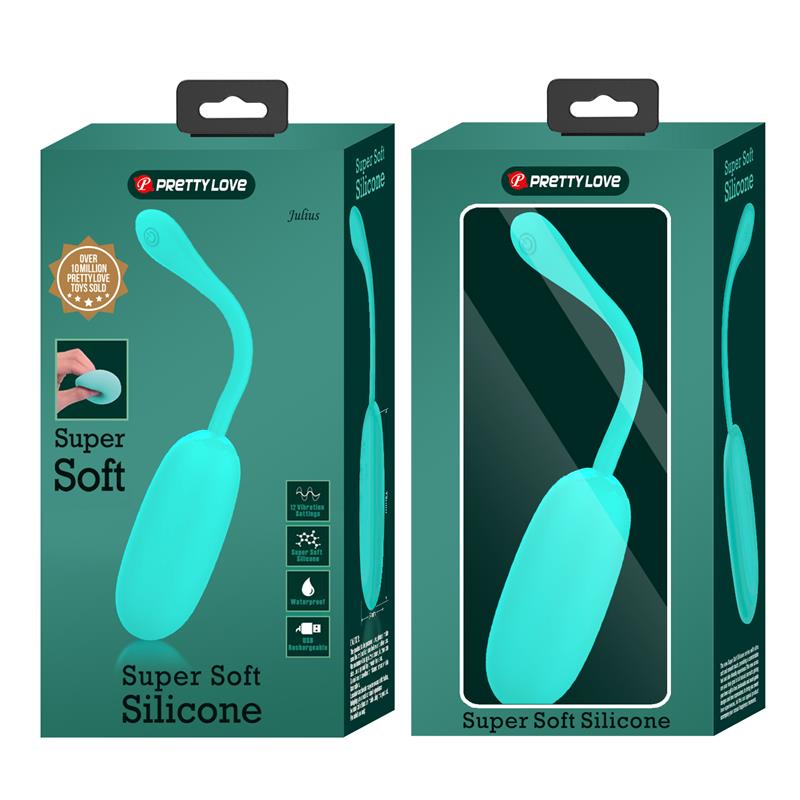 Julius Huevo Vibrador Verde - Imagen 4