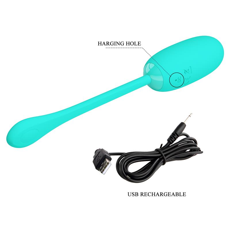 Julius Huevo Vibrador Verde - Imagen 5