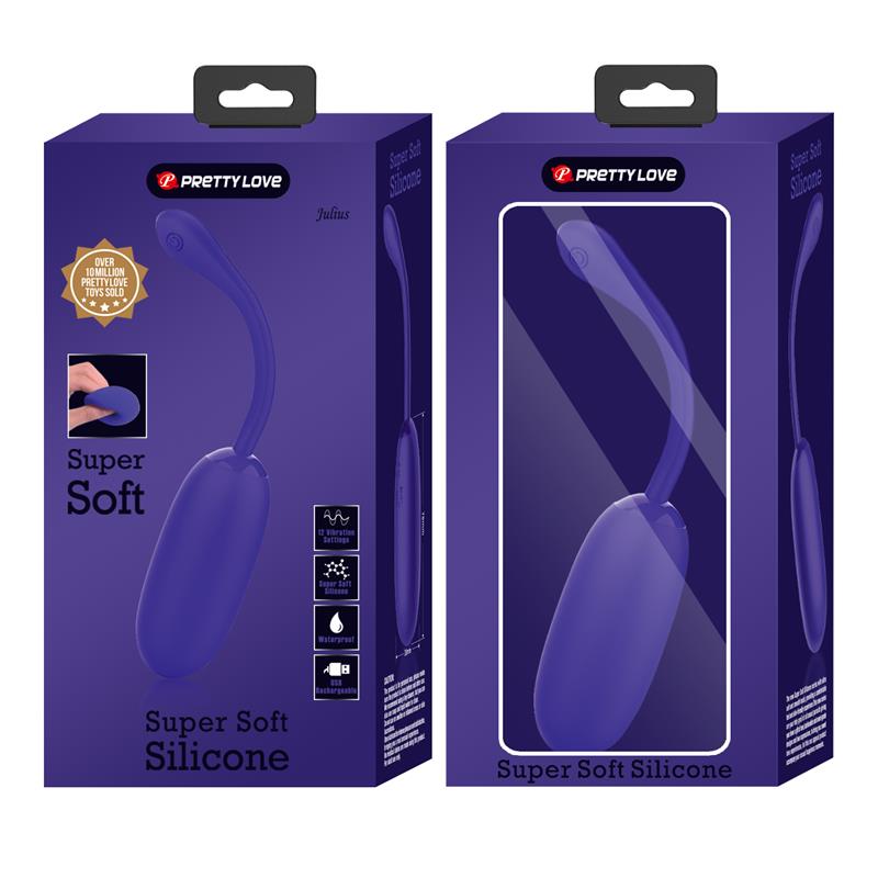 Julius Huevo Vibrador Violeta - Imagen 3