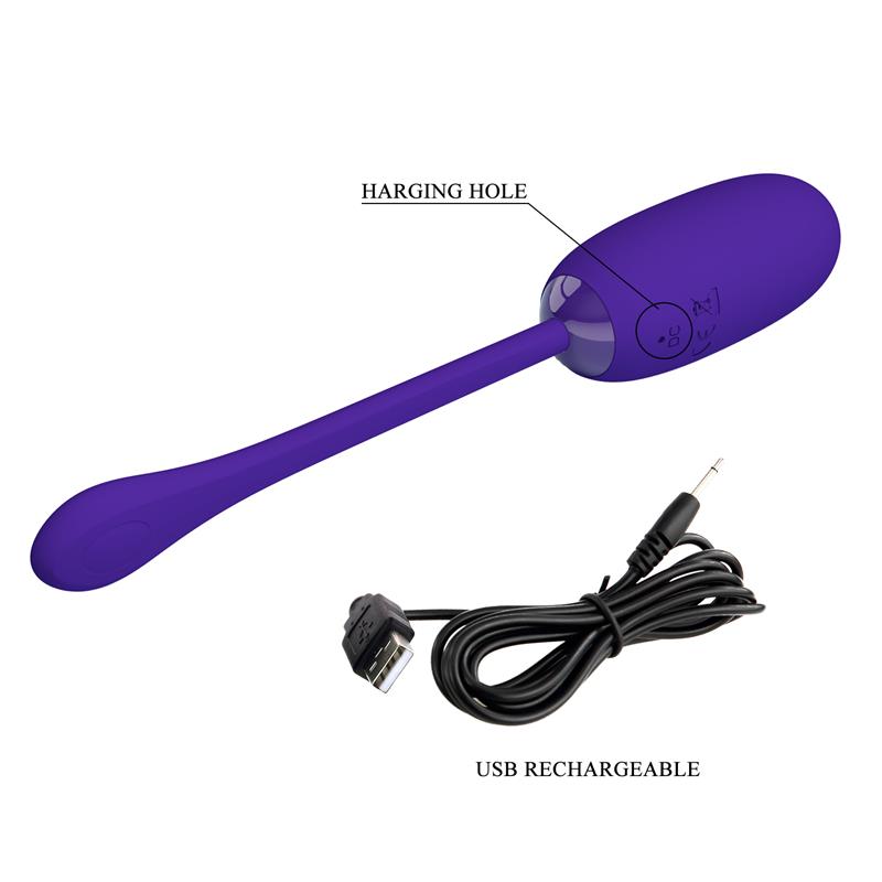 Julius Huevo Vibrador Violeta - Imagen 7
