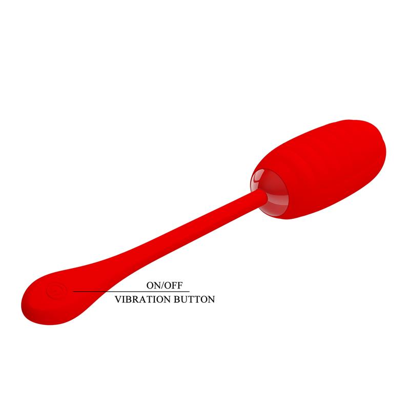 Kirk Huevo Vibrador Rojo - Imagen 12