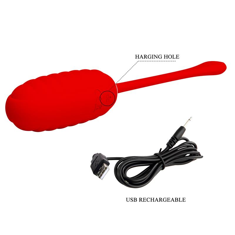 Kirk Huevo Vibrador Rojo - Imagen 8