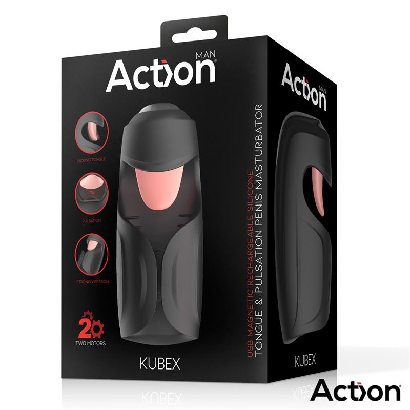 Kubex Masturbador con Lengua, Pulsación y Vibración - Imagen 9