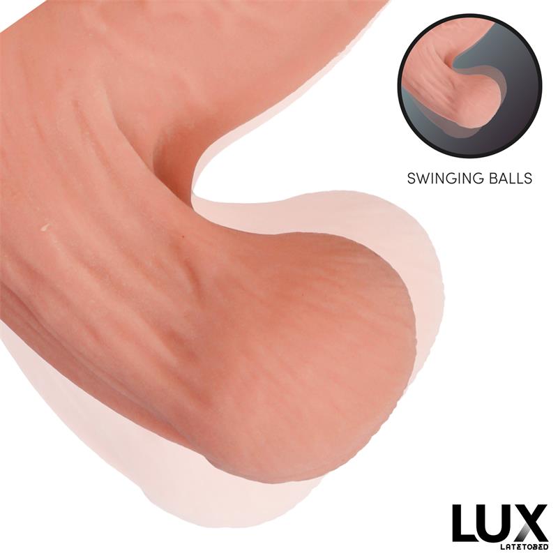 Lars Dildo Triple Densidad con Testículos Oscilantes 7.6 - Imagen 7