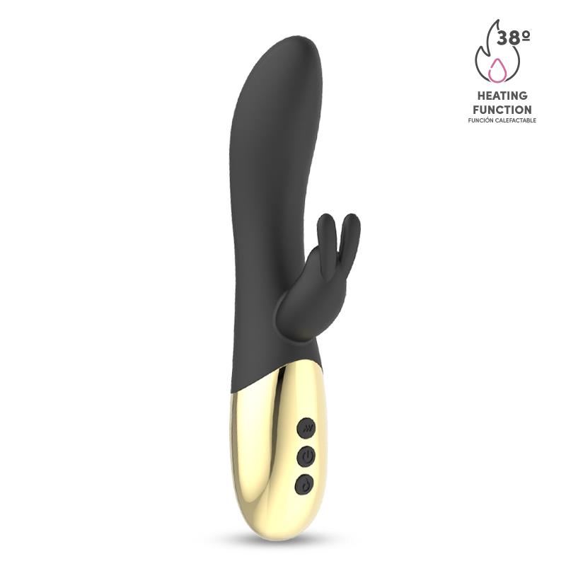Leums Vibrador Rabbit con Función de Calor Punto G USB Magnético - Imagen 5