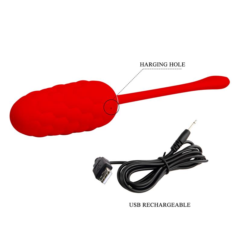 Marina Huevo Vibrador Rojo - Imagen 10