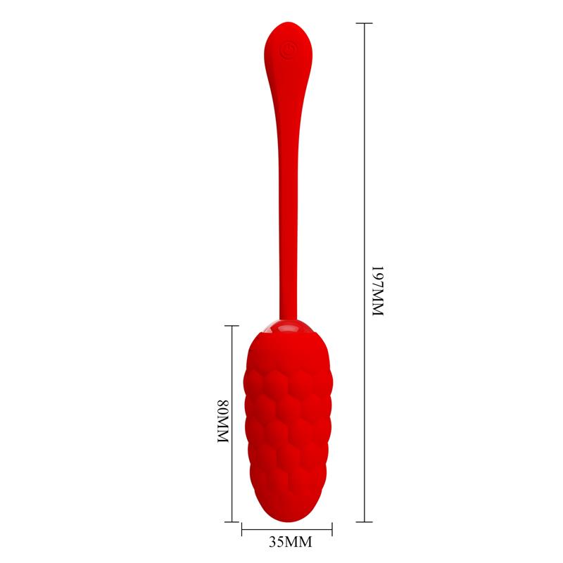 Marina Huevo Vibrador Rojo - Imagen 11