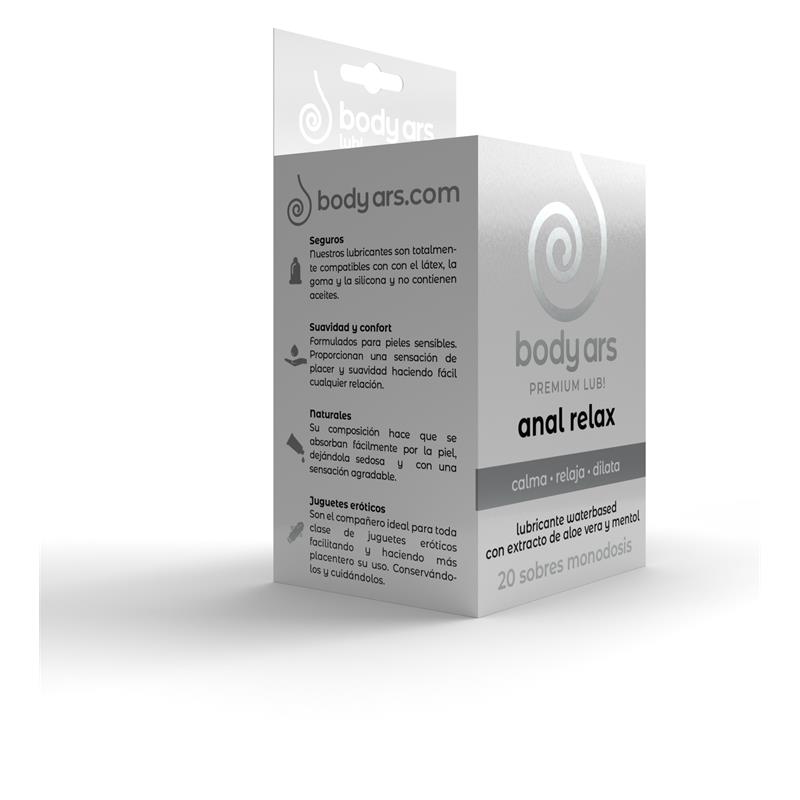 Monodosis Gel Relajante Anal Base Agua 20 x 4 ml - Imagen 4
