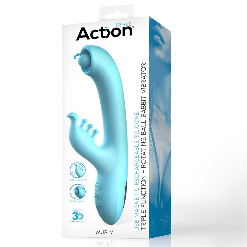 Murly Soft Massaging Ball 360º con Vibración Doble - 3 Motores - Imagen 12