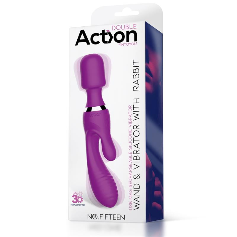 No. Fifteen Vibrador y Masajeador 3 Motores Independientes - Imagen 4