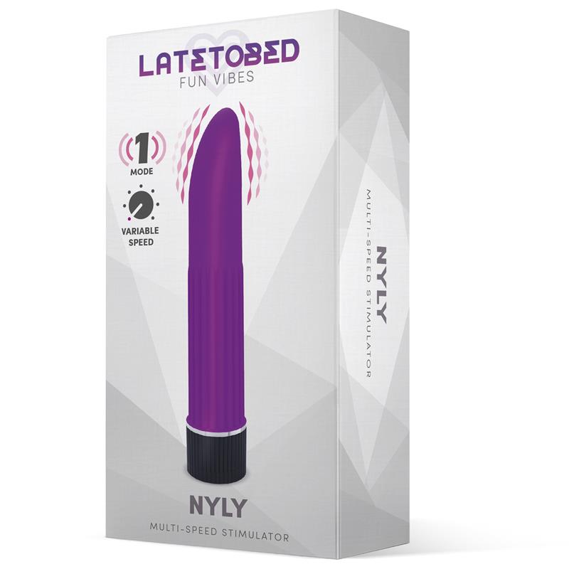 Nyly Estimulador Multi-Velocidad Púrpura - Imagen 5