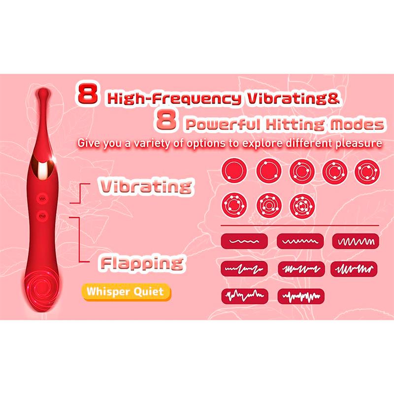 Onax Estimulador Doble Vibrador de Punto y Doble Pulsación USB - Imagen 6