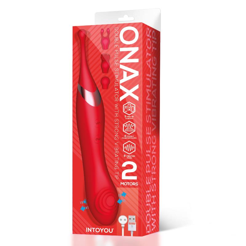 Onax Estimulador Doble Vibrador de Punto y Doble Pulsación USB - Imagen 10