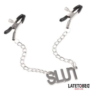 Pinzas para Pezones Lema Slut