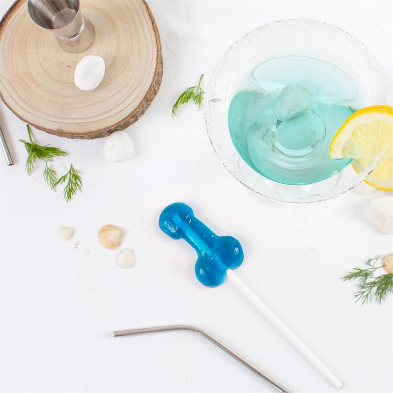 Piruleta de Pene Sabor Gin Tonic con Alcohol - Imagen 5