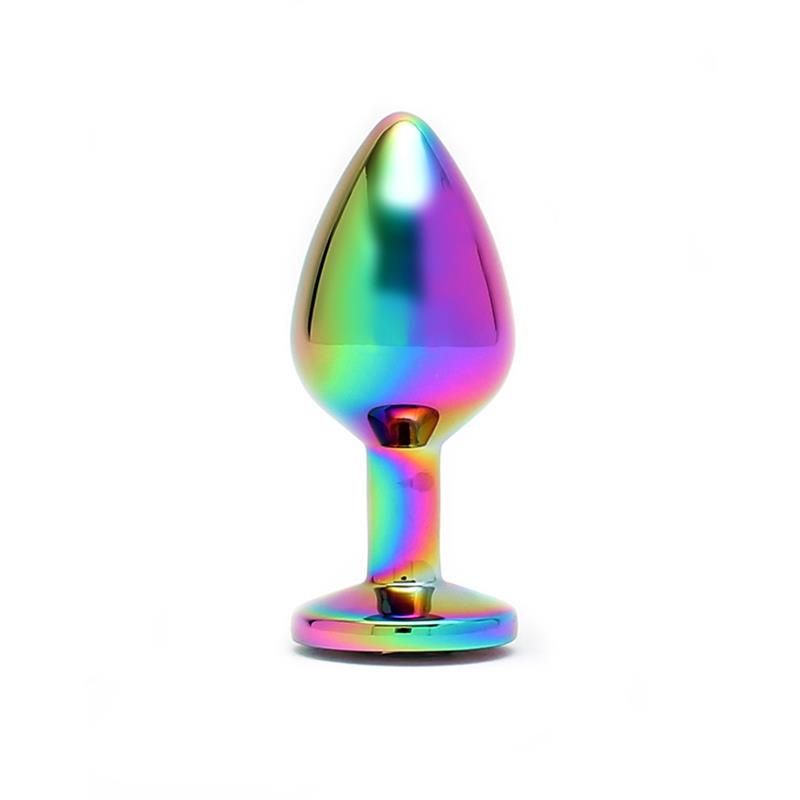 Plug anal con joya Arcoiris Pisa Rainbow - Imagen 3