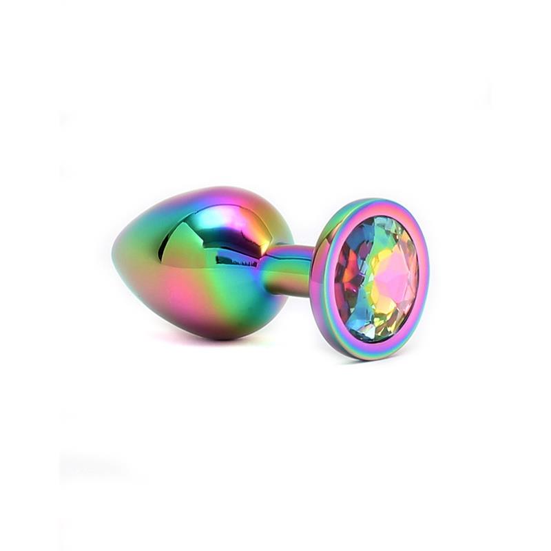 Plug anal con joya Arcoiris Pisa Rainbow - Imagen 4