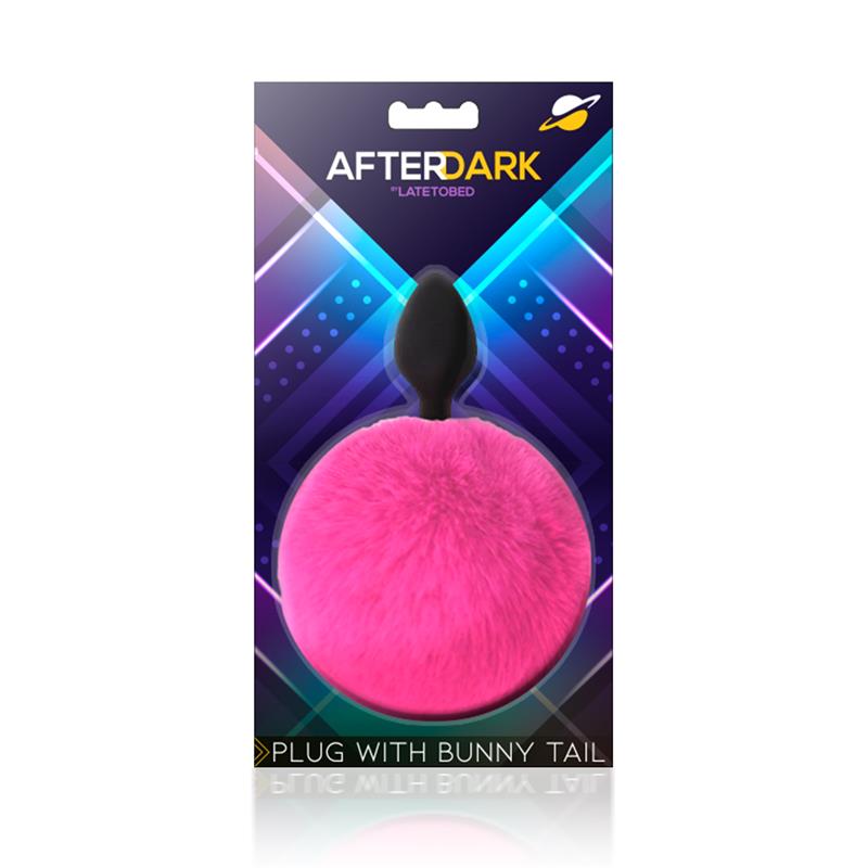 Plug Anal con Pompón Rosa Talla S - Imagen 3
