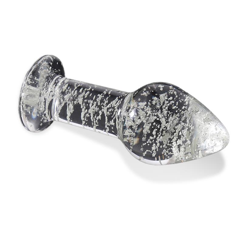 Plug Anal de Cristal que Brilla en la Oscuridad - Imagen 6