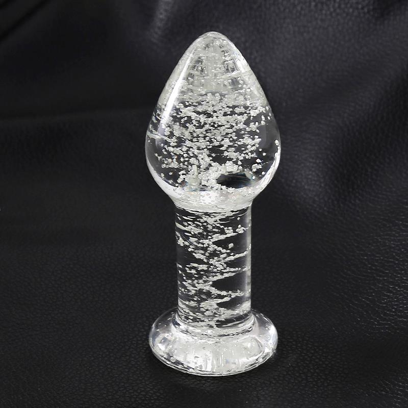 Plug Anal de Cristal que Brilla en la Oscuridad - Imagen 7