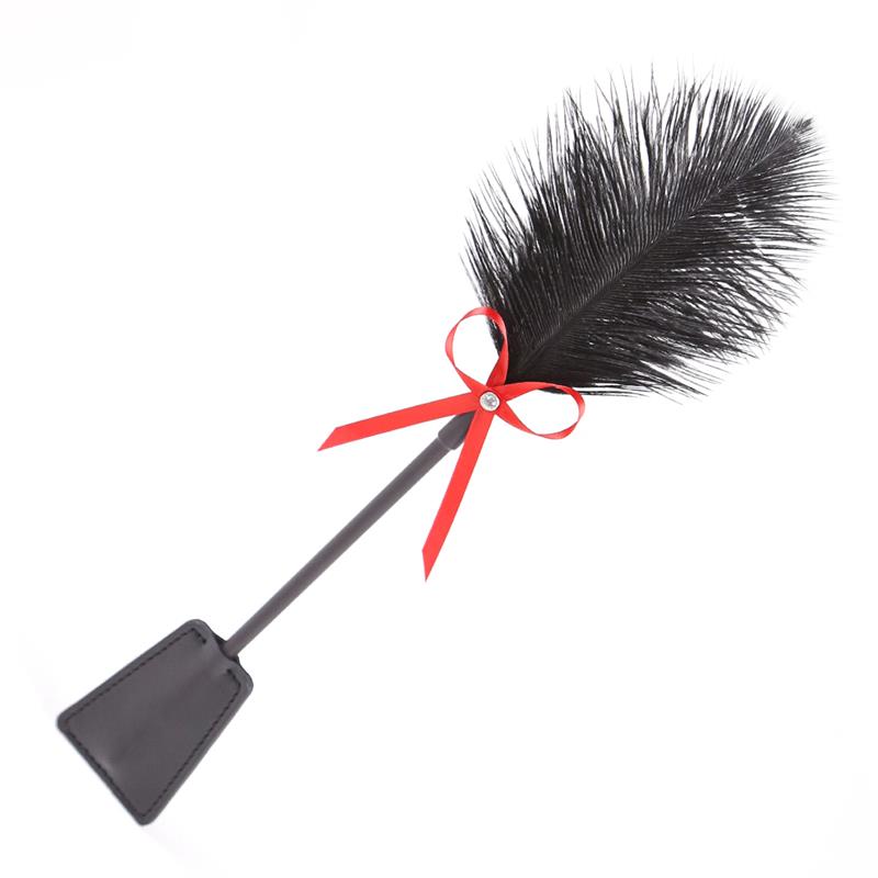 Plumas y Pala 2 en 1 36 cm Negro/Rojo - Imagen 3