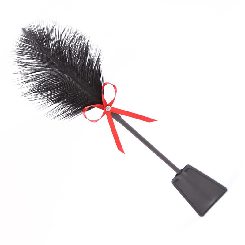Plumas y Pala 2 en 1 36 cm Negro/Rojo - Imagen 7