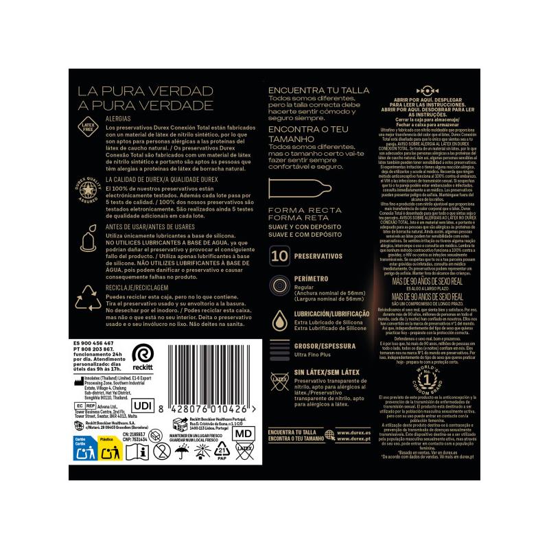 Preservativos Conexion Total 10 ud - Imagen 4