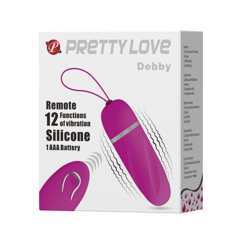 Pretty Love Bala Vibradora Debby Púrpura - Imagen 3