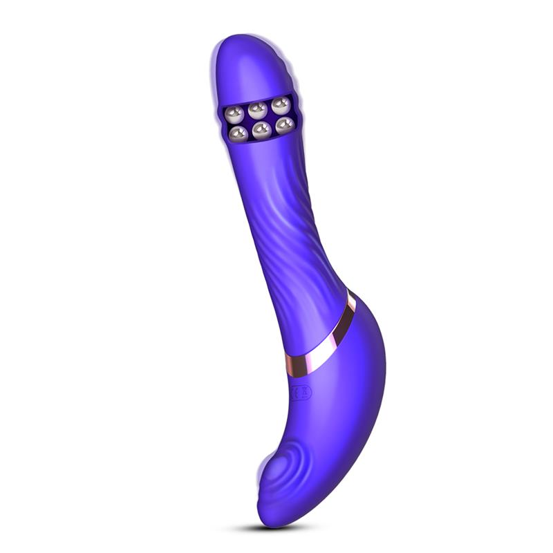 Rayden Vibrador con Pulsación y Bolas Internas Desmontable Dos Posiciones - Imagen 9