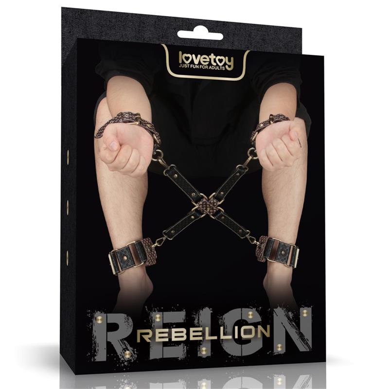 Rebellion Reign Ataduras Hogtie Set - Imagen 12