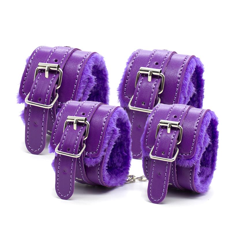 Set Bondage de 10 Piezas Púrpura - Imagen 13