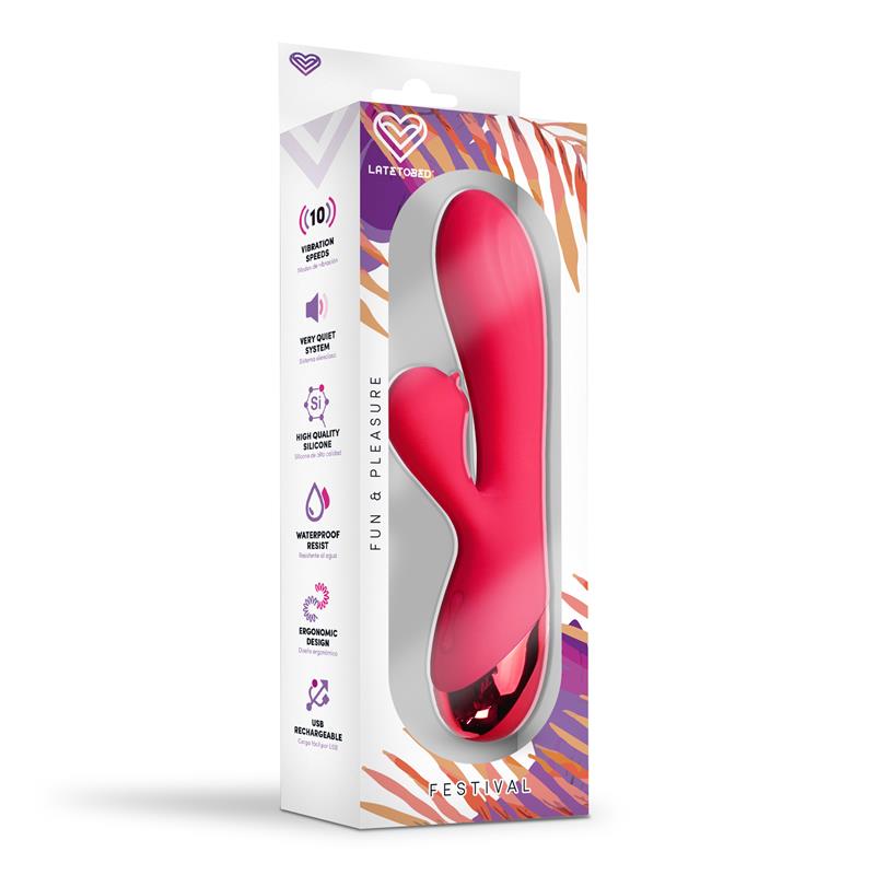 Turna Vibrador USB Rojo - Imagen 5