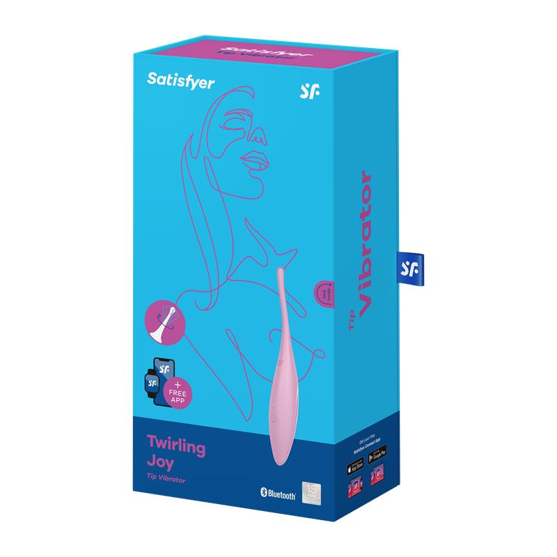 Twirling Joy Estimulador Giratorio con APP Rosa - Imagen 4