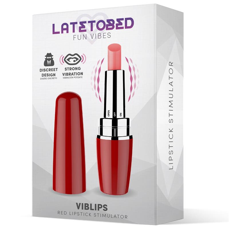 Viblips Estimulator Pintalabios Rojo - Imagen 3