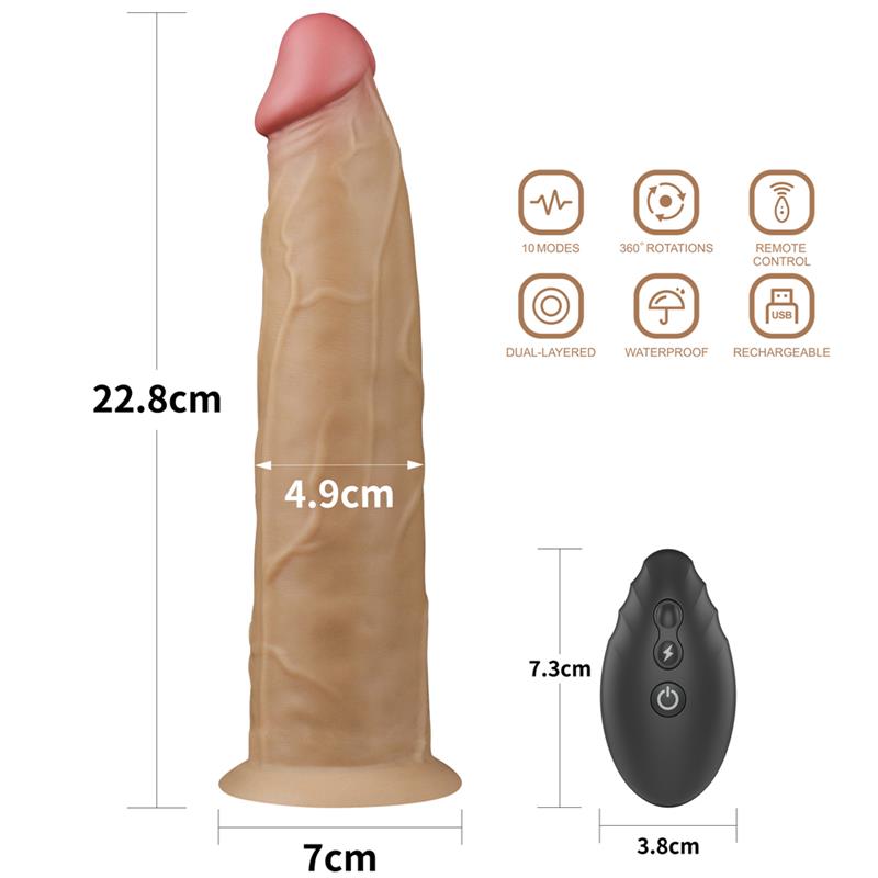 Vibrador con Rotación Doble Capa 9 - Imagen 3