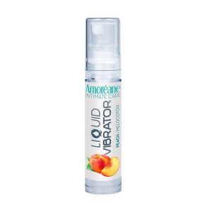 Vibrador Líquido Base Agua Melocotón 10 ml