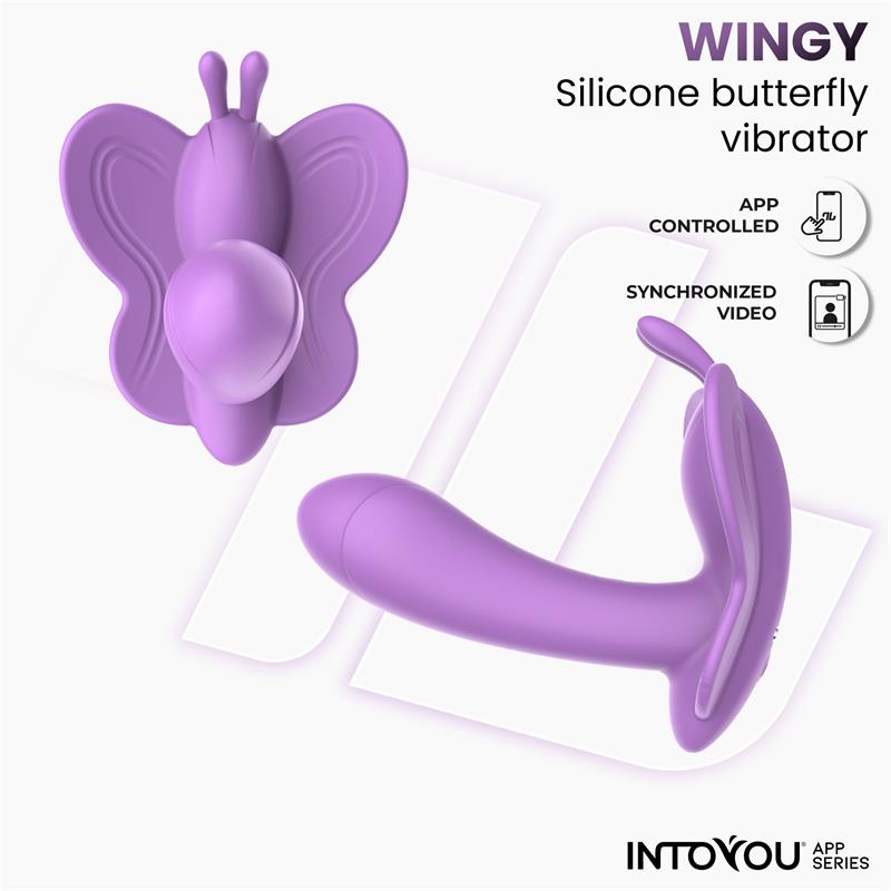 Wingy Estimulador Mariposa con APP Lavanda - Imagen 5